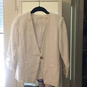 Gibson 100% Linen Blazer XS